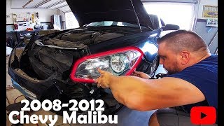 2008-2012 Chevy Malibu headlight and plug replacement