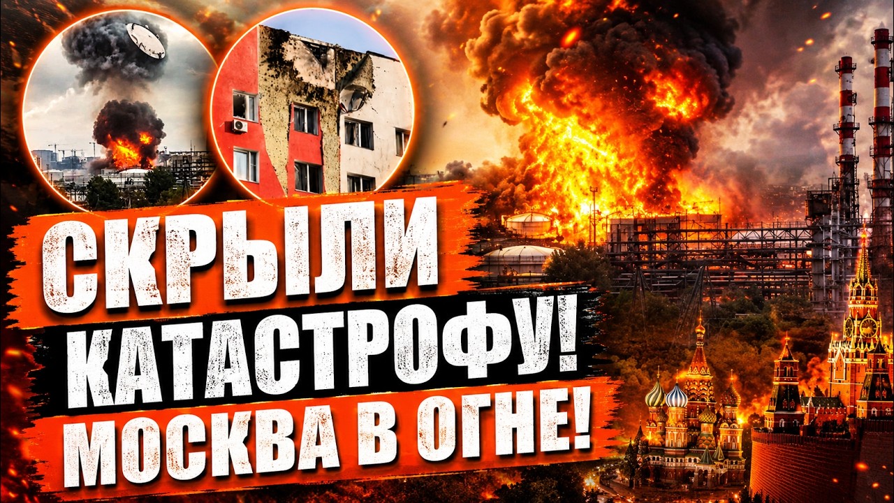 КРУПНЕЙШАЯ АТАКА В ИСТОРИИ! ПВО МОСКВЫ ПРОБИТО! Путин скрывает КРАХ! @TIZENGAUZEN