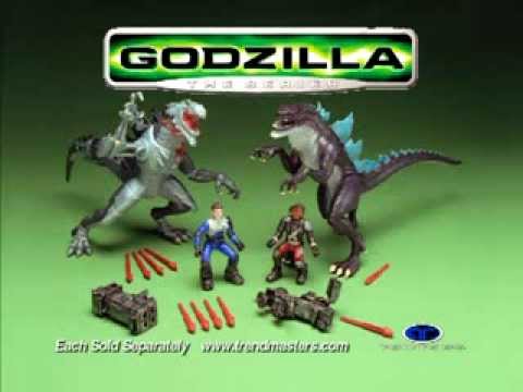 TRENDMASTERS  Godzilla the Series UNRELEASED TV Commercial