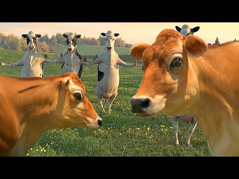 FUNNY COW DANCE 7 │ Cow Song & Cow Videos 2024