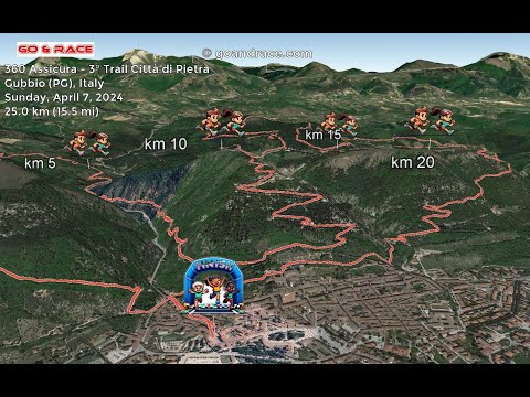 360 Assicura - 3° Trail Città di Pietra (2024): vola sul percorso di 25 km! Video del percorso.