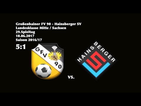29.Spieltag /Landesklasse Mitte - (2016/17)/Großenhainer FV 90 - Hainsberger SV  5:1