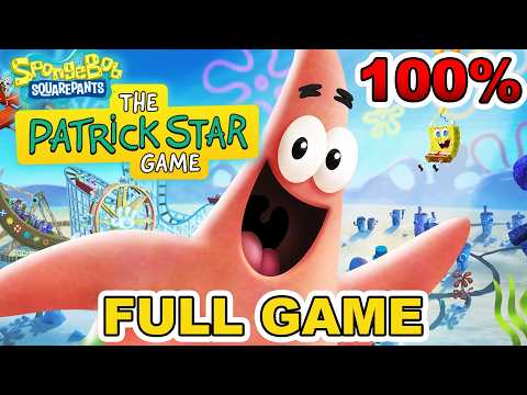 SPONGEBOB SQUAREPANTS: The Patrick Star Game – Full Game Walkthrough [100%] (HD) PS5