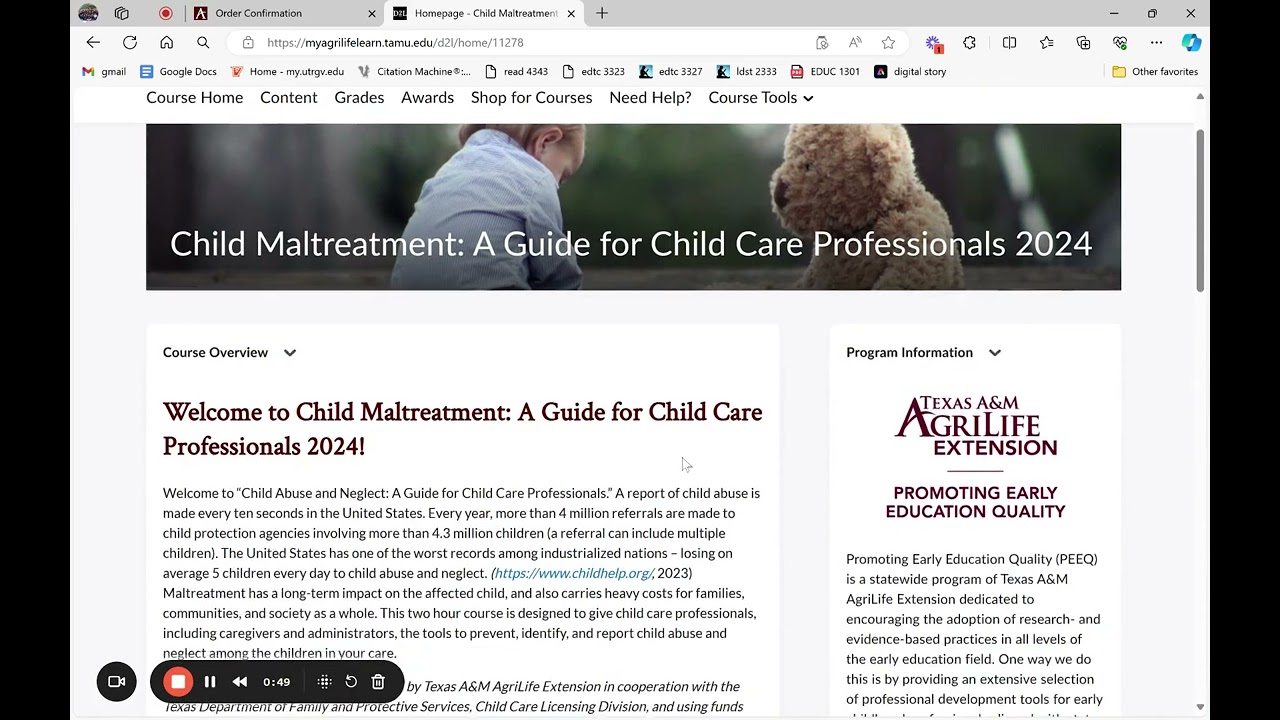 Objective 3: Course Registration and Certification Process