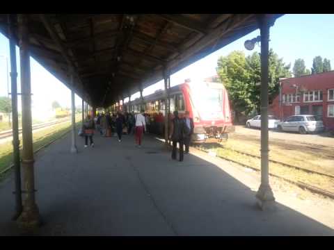 Arrival of Russian passenger train,in  station  Belgrade Danube - SERBIAN RAILWAYS