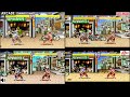 STREET FIGHTER 2 Chun Li Stage comparison Arcade VS SNES VS Megadrive VS PC Engine