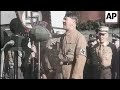 Adolf Hitler Speech In 1933 In Color Stahlhelm Steel Helmets