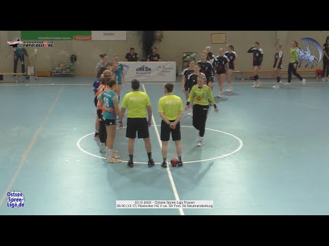 26:30 (13:17) Rostocker HC II vs. SV Fort. 50 Neubrandenburg - 03.12.2022