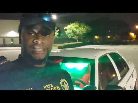 CAN SECURITY USE LIGHTS ON PUBLIC ROADS EVER??