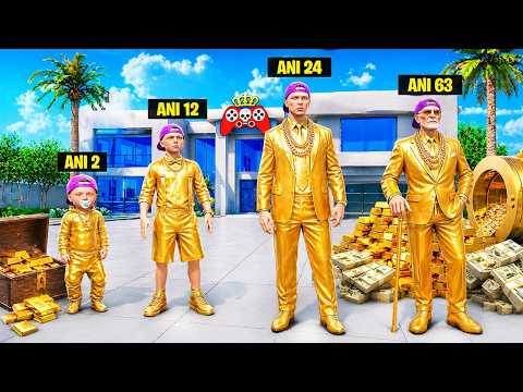 VIATA de MILIARDAR 99 de ANI in GTA 5!