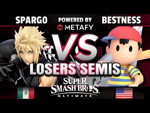 FPS4 Online - Sparg0 (Cloud) vs. BestNess (Ness) - Smash Ultimate Losers Semis