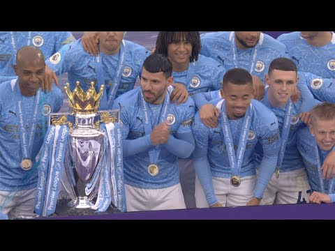 Ceremonija Dodele Pehara i Šampionsko Slavlje Mančester Sitija | SPORT KLUB FUDBAL