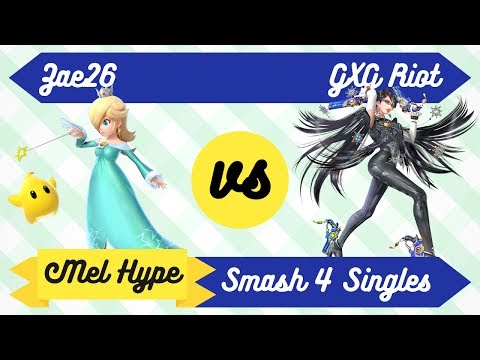 Mel Hype 3.2 - Smash 4 Singles - Zae26 (Rosalina, Kirby) vs GXG Riot (Bayo) - WR3