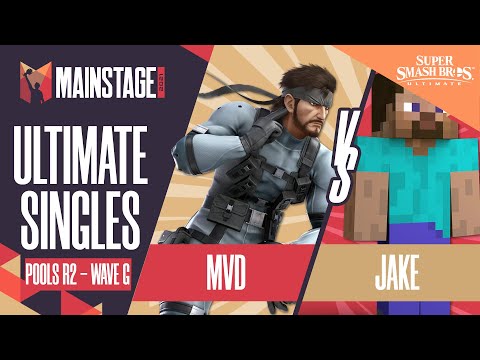 MVD vs Jake - SSBU Singles: Pools R2 Wave G - Mainstage 2021 | Snake vs Steve