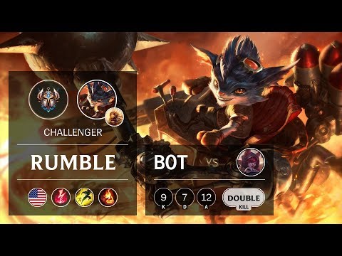 Rumble Bot vs Xayah - NA Challenger Patch 9.23