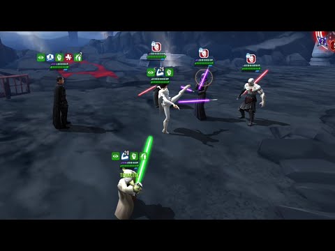 GAC [3v3] : Padme-Gideon-Yoda vs Traya-Omicron [SWGoH] [Counter]