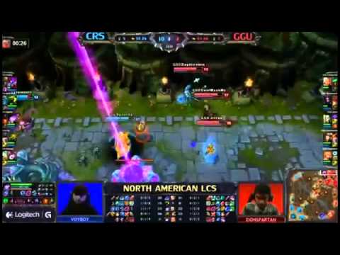 Curse Voyboy Khazix VS GGU Zionspartan Riven   Fan Made Highlights   W10D1 NA LCS 2013 MUST SEE