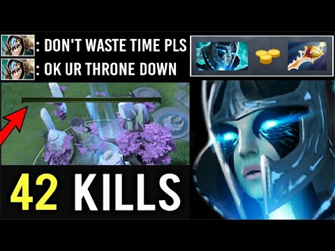 OMG! 1 HP THRONE MEGACREEPS They Think its Over But.. Forgot Divine Rapier PA Unreal Comeback Dota 2