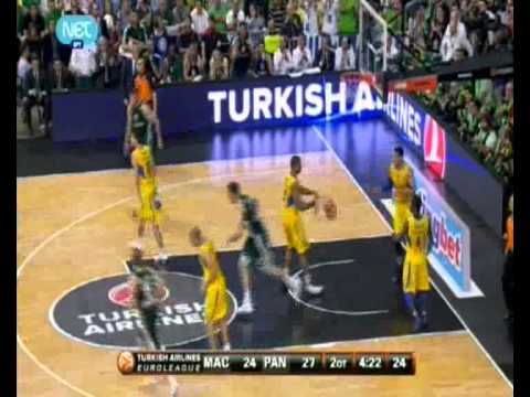 maccabi vs panathinaikos 70-78 basket ball to sikoseeeeeeeeee to 6o