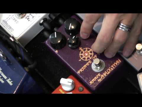 Analogman Prince of Tone Overdrive Pedal Review Demo with worship leader Jared Stepp