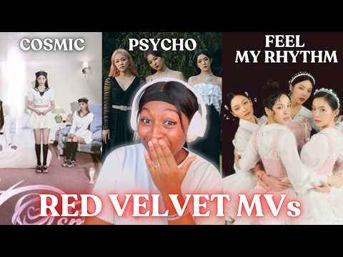 Reacting To RED VELVET For the FIRST TIME! | Cosmic + Psycho + Feel My Rhythm