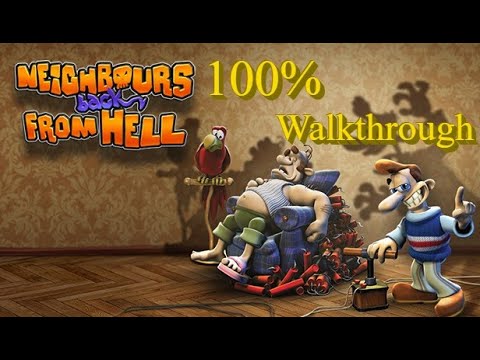 Neighbours Back From Hell - 100% - Full Game - All Statues, Pranks - No Deaths - 2K (No Commentary)