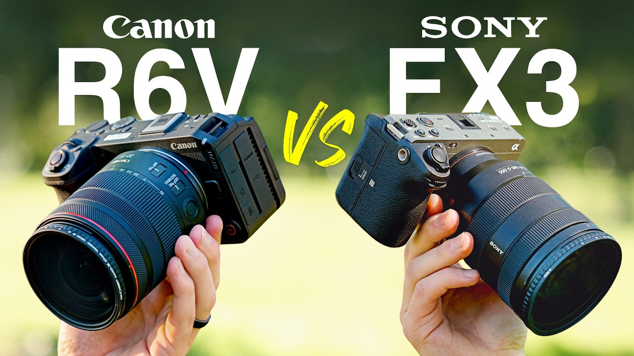 Canon R6V vs Sony FX3: I didn't expect this...
