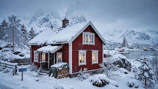 Tromsø, Norway 🇳🇴 - Arctic Cathedral Views & Fjord Beach - 4K HDR Winter Walk