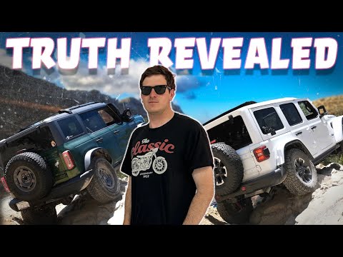 We Find the REAL Difference Between the Bronco & Wrangler on a Hard Off-Road Trail!