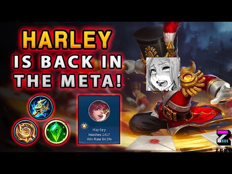 Mobile Legend [Insane Harley Gameplay ]