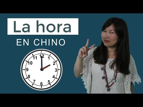 La hora en chino mandarín
