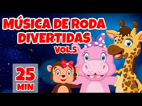 Música de Roda Divertidas Vol. 5 - Giramille 25 min | Desenho Animado Musical