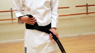 How to Tie Karate Belt!