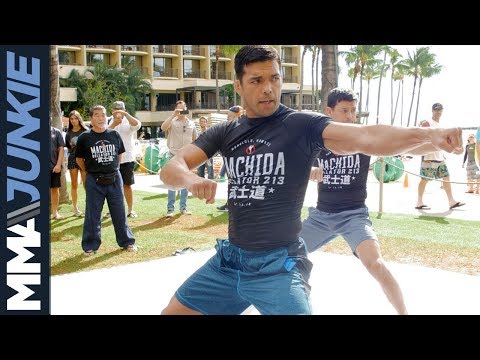 Bellator 213: Lyoto Machida open workout
