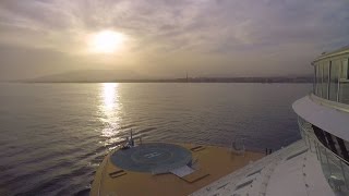 Royal Caribbean's Harmony of the Seas begins her Transatlantic Crossing