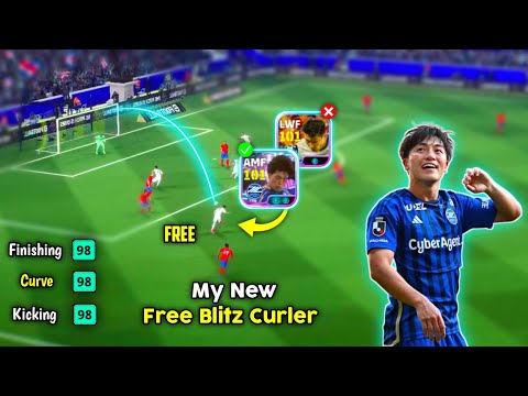 My New Free Blitz Curler is Shocked Me 😳🔥 Yuki Soma Japnese Blitz Curler Card Review in eFootball 26