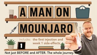 Man on Mounjaro: Ordering, injecting, & week 1 side-effects