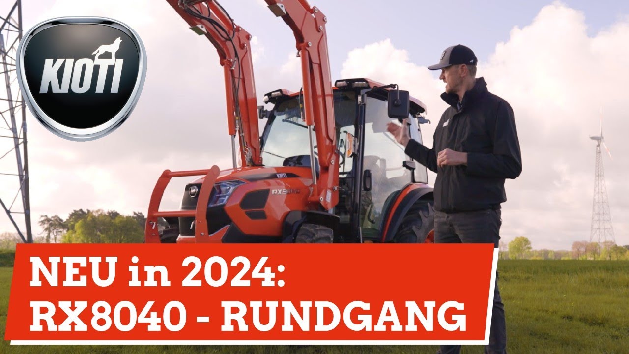 Kioti RX8040PC-GE traktor