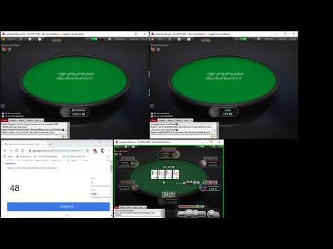 #20 500NL Zoom PokerStars Live Play & Explain w/ Commentary - Jarretman