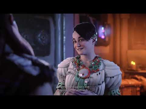 Talking to Alva Before heading Out To Gemini cauldron - Horizon Forbidden West