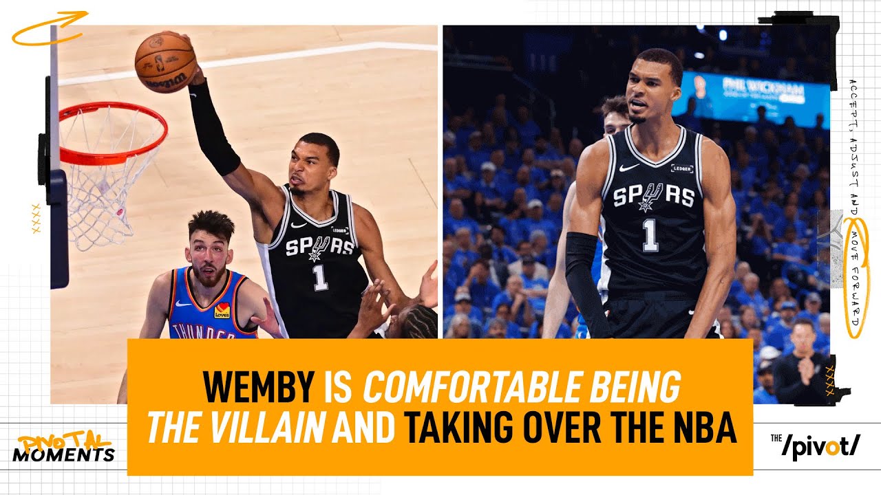 Wemby takeover- the next step of evolution in the NBA and it’s in full display vs OKC | The Pivot
