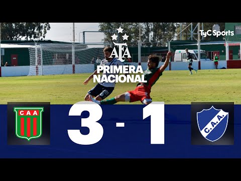 Agropecuario 3-1 Alvarado | Primera Nacional | Fecha 17 (Zona A)