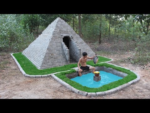 Unbelievable! Build Pyramids And Swimming Pool By Ancient Skill Video