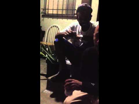 Argenalertse Regi  & Hanif Hobbs - Freestyle 2013 barbecue...