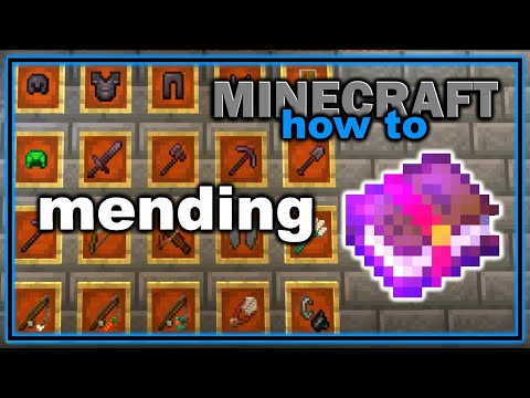 How to Get and Use Mending Enchantment in Minecraft! | Easy Minecraft Tutorial