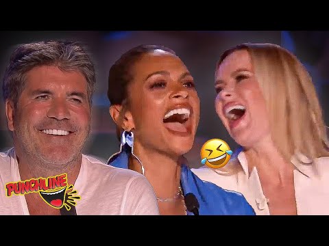 10 FUNNIEST BGT Auditions! Lots Of Laughs