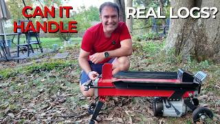 Harbor Freight 5 Ton Log Splitter | Unboxing, Setup, and First Impressions