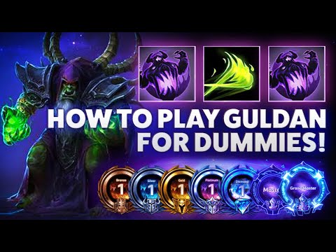 Guldan Horrify - HOW TO PLAY GULDAN FOR DUMMIES! - Hardstuck Bronze 5 Adventures 2022