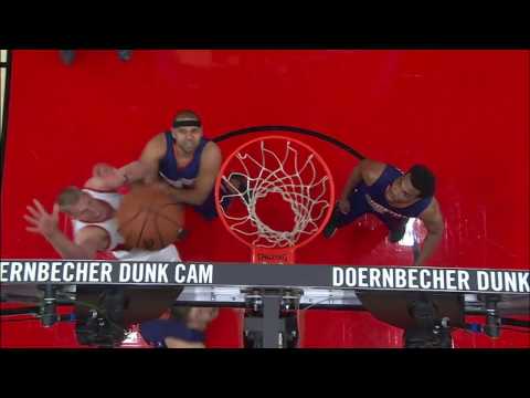 Evan Turner with the No-Look Pass to Mason Plumlee