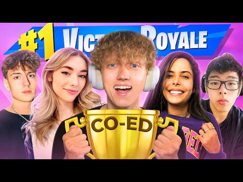 FORTNITE CO-ED WORLD CUP! (ft. Clix, Chica, Peterbot, Sommerset)